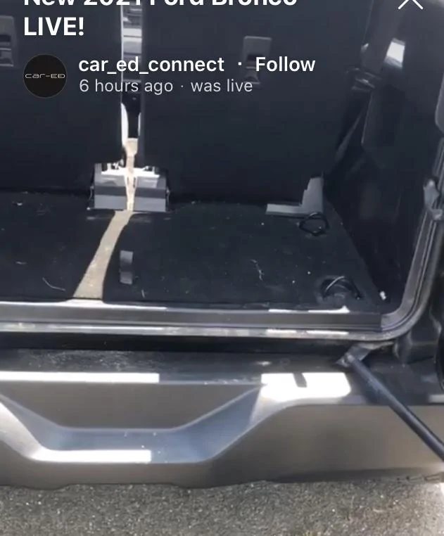 Ford Bronco Will the 2 door rear seats be removable? A9CE17BD-B927-471C-9A9C-29F55B52A002