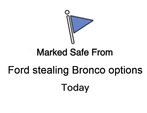 Ford Bronco The "Hanging on by a thread" thread. 1594876617678