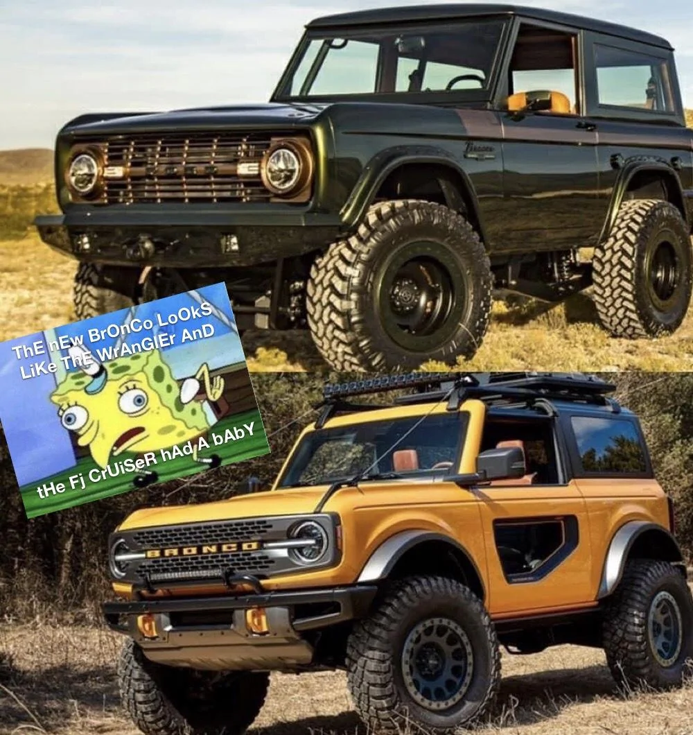 Ford Bronco Bronco copied Jeep 9D9E8B0E-115B-49EA-8B28-2ACECF19E50C