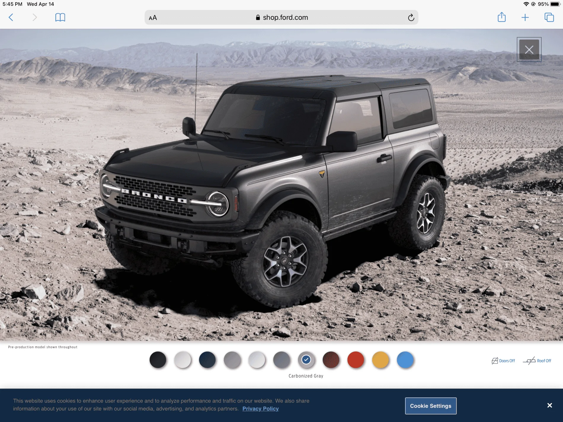 Ford Bronco Carbonized errrrr Leadfoot! DA77F691-A65B-4A1F-ACFC-D7DAC09C3BDC