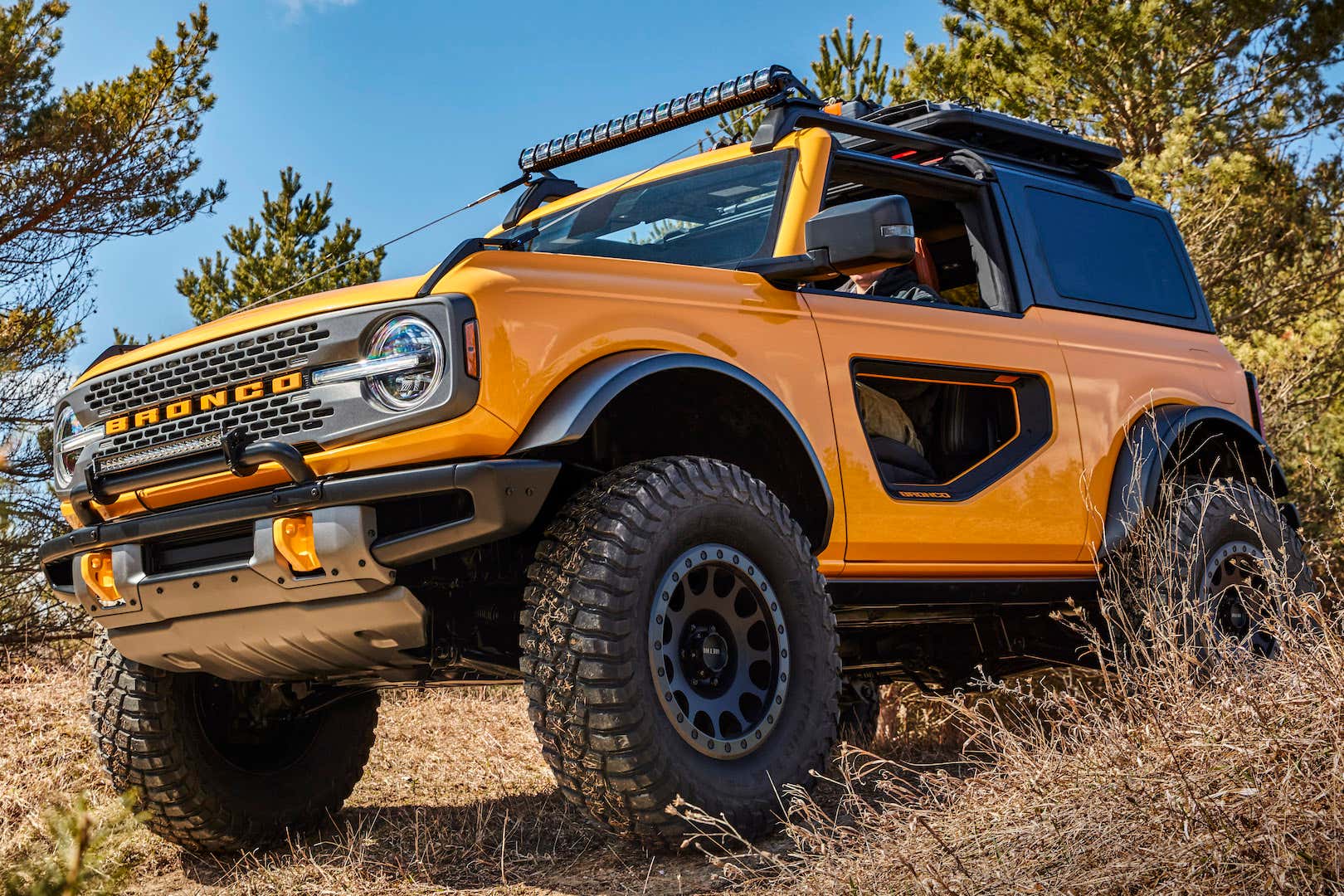 Ford Bronco Cyber Orange in person comparison. message-editor_1603377236959-bronco_2dr_features_05