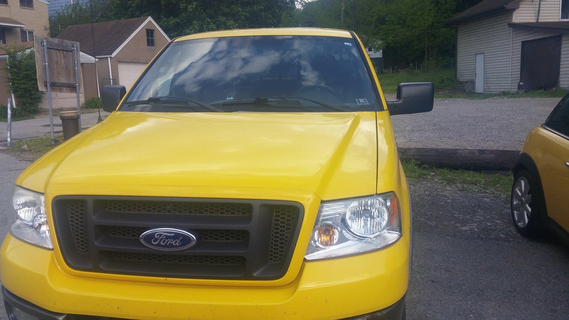 Ford Bronco Cyber Orange in person comparison. 20160513_172727