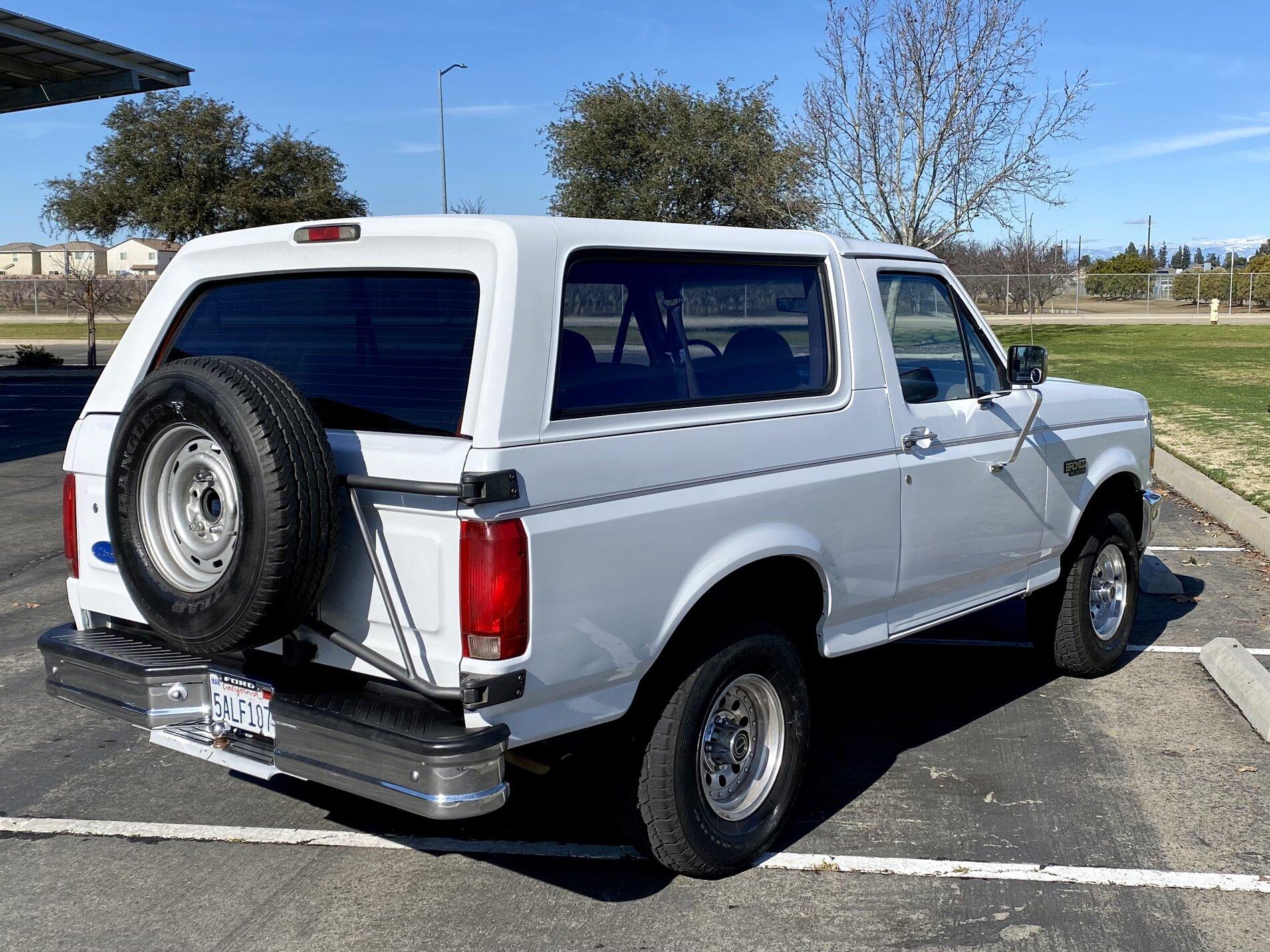 Ford Bronco 1996 Ford Bronco XL Bronco 13