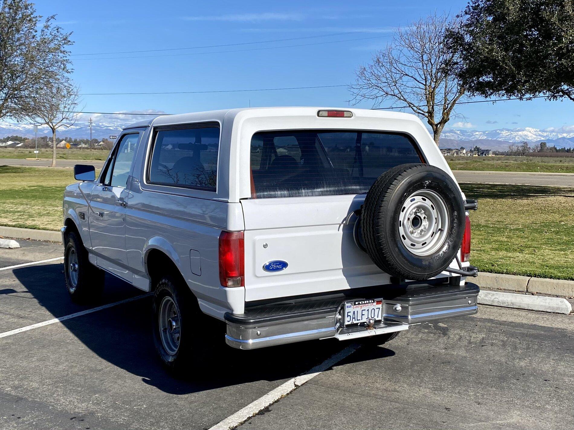 Ford Bronco 1996 Ford Bronco XL Bronco 53