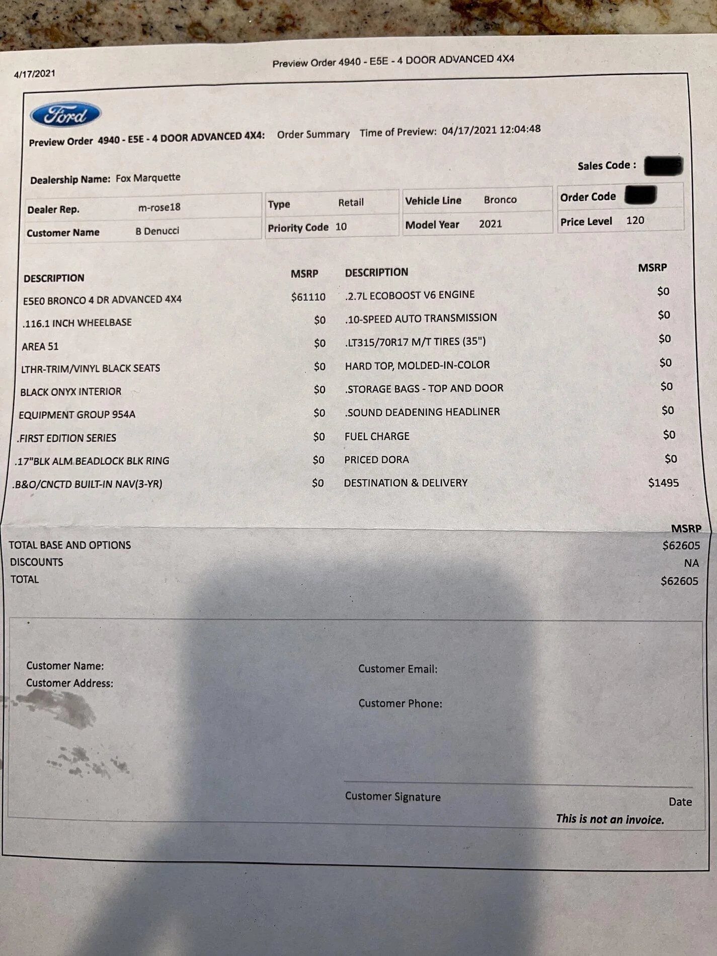 Ford Bronco DOUBLE CHECK YOUR ORDER 0AAE4CB9-3B72-4258-A270-14ED80689F2F