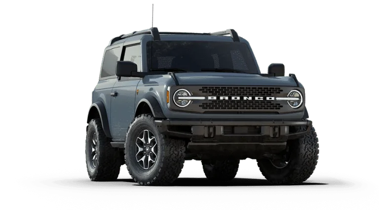 Ford Bronco Badlands vs Wildtrak side by side vehicl
