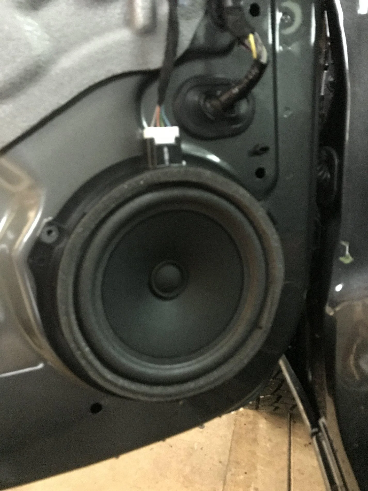 Ford Bronco Front kick panel speaker img_5425-jpg
