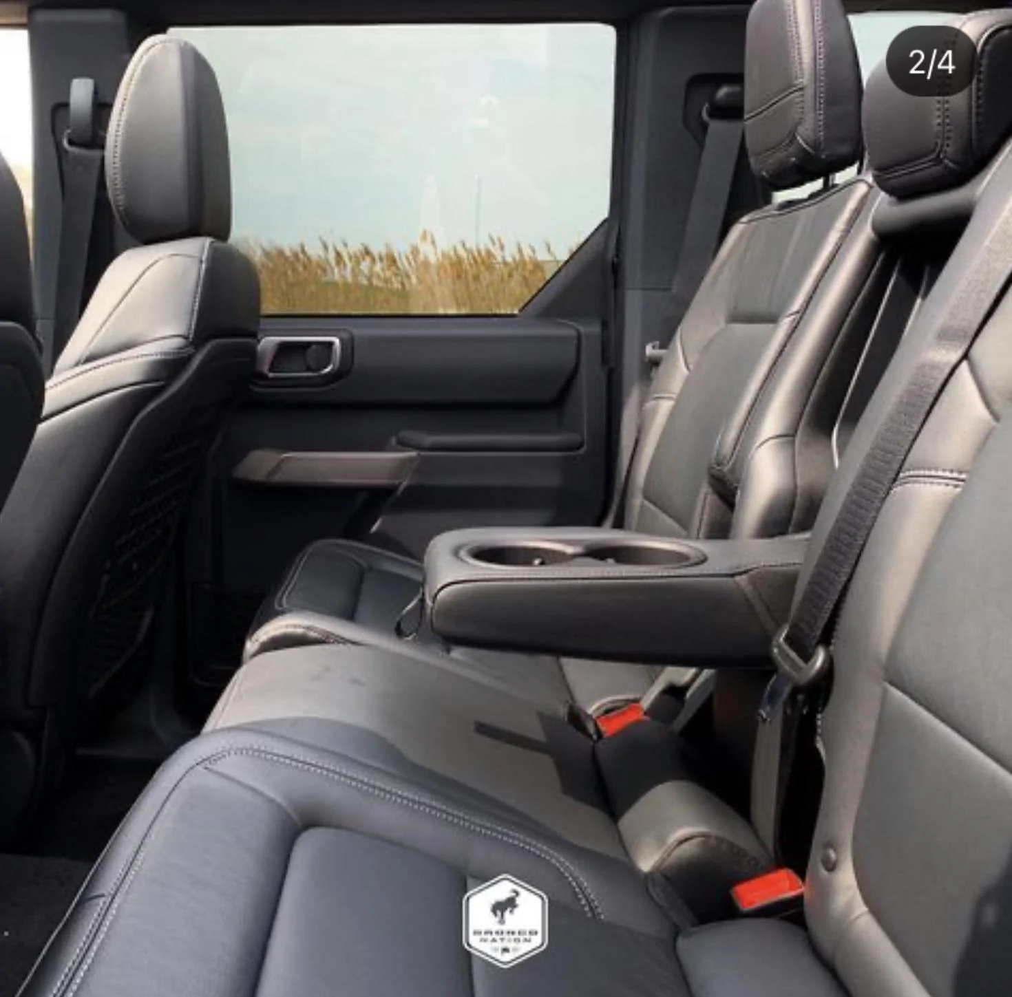 Ford Bronco First Look:  All Black Leather Interior On First Edition Bronco 35CE5B2D-15E5-4FD4-AF94-5385B1C132B5