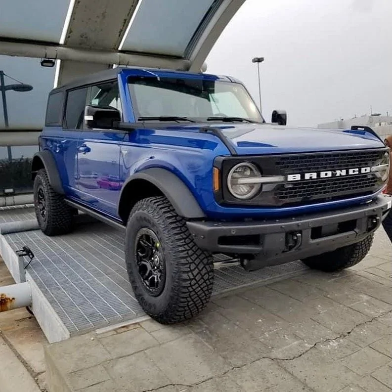 Ford Bronco Lightning Blue First Edition Bronco now on display at MAP Lightning Blue First Edition Bronco at MAP 15