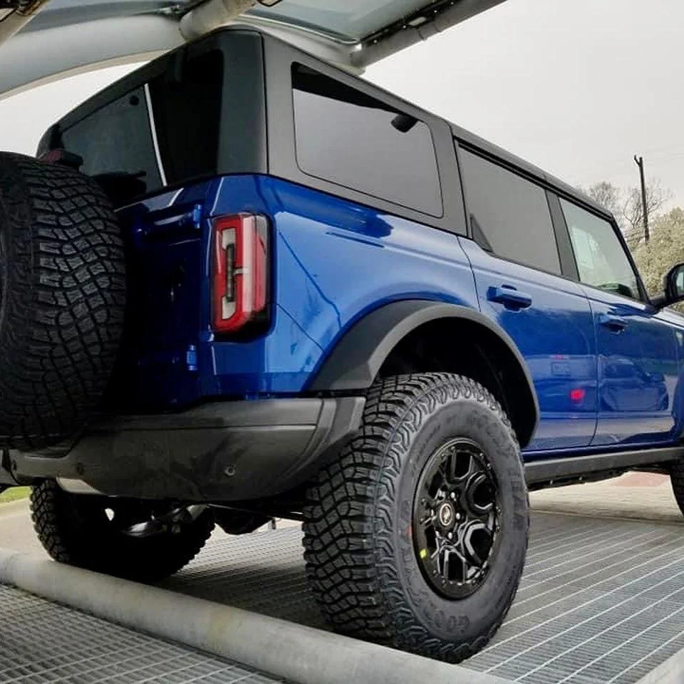 Ford Bronco Lightning Blue First Edition Bronco now on display at MAP Lightning Blue First Edition Bronco at MAP 9