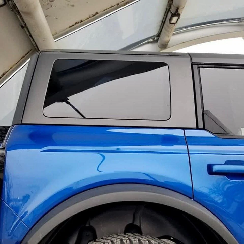Ford Bronco Lightning Blue First Edition Bronco now on display at MAP Lightning Blue First Edition Bronco at MAP 11