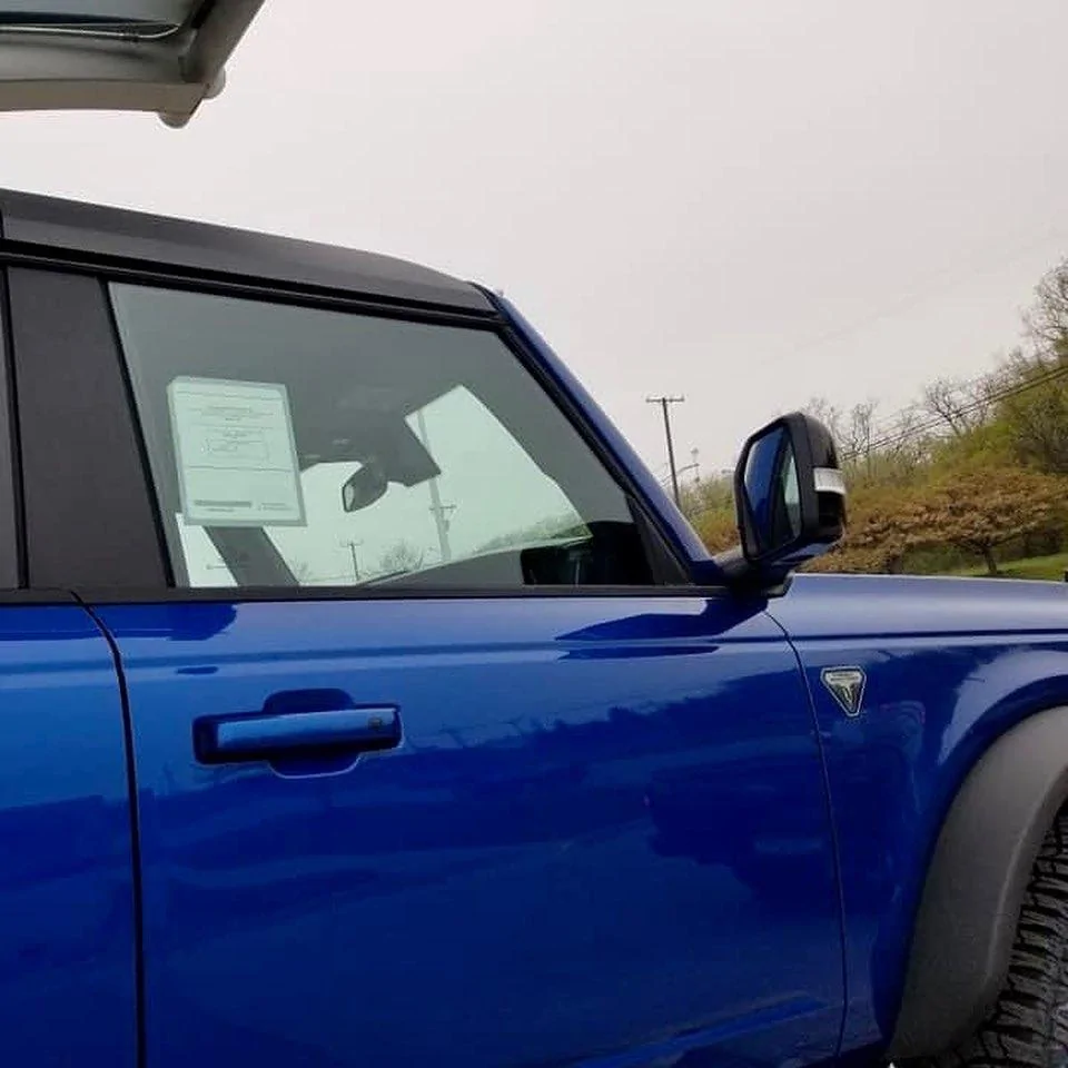 Ford Bronco Lightning Blue First Edition Bronco now on display at MAP Lightning Blue First Edition Bronco at MAP 7