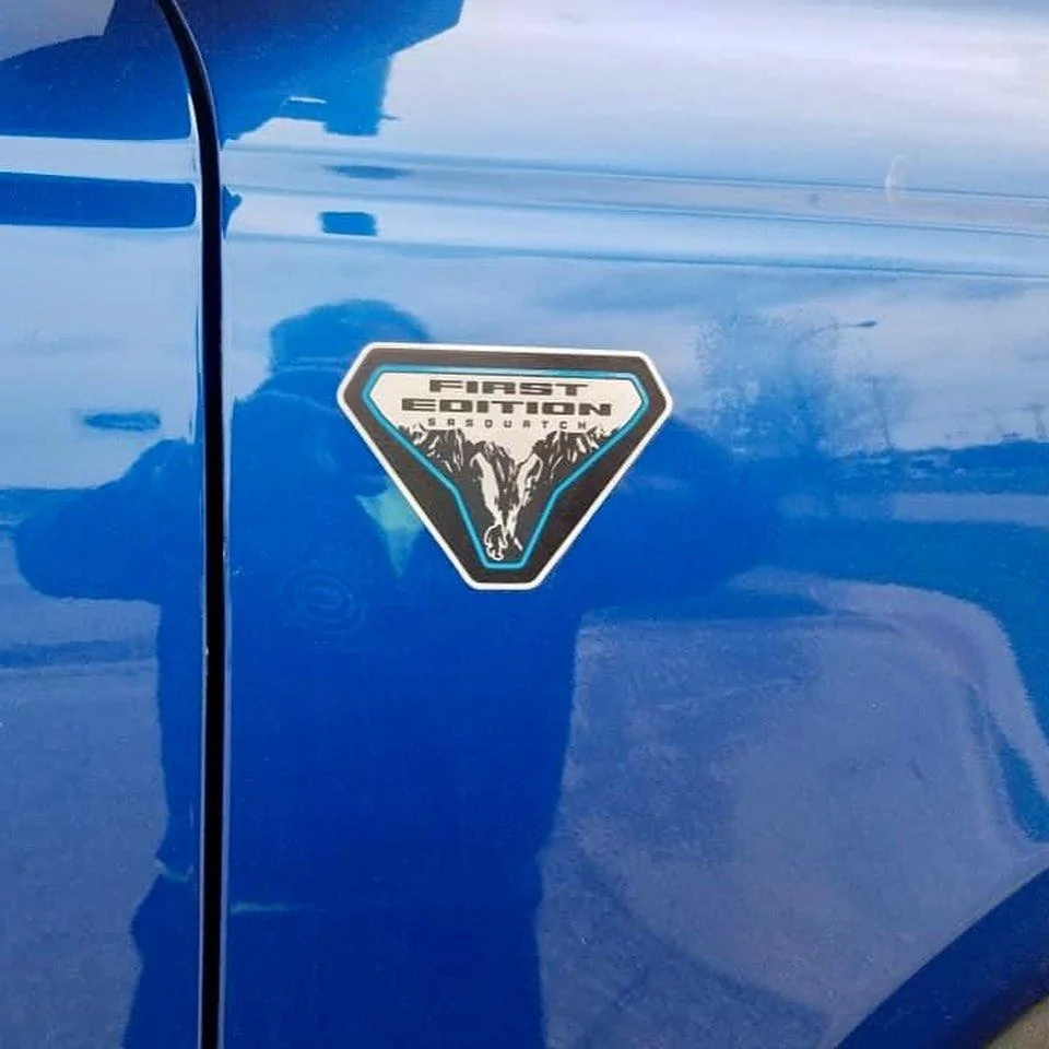 Ford Bronco Lightning Blue First Edition Bronco now on display at MAP Lightning Blue First Edition Bronco at MAP 5