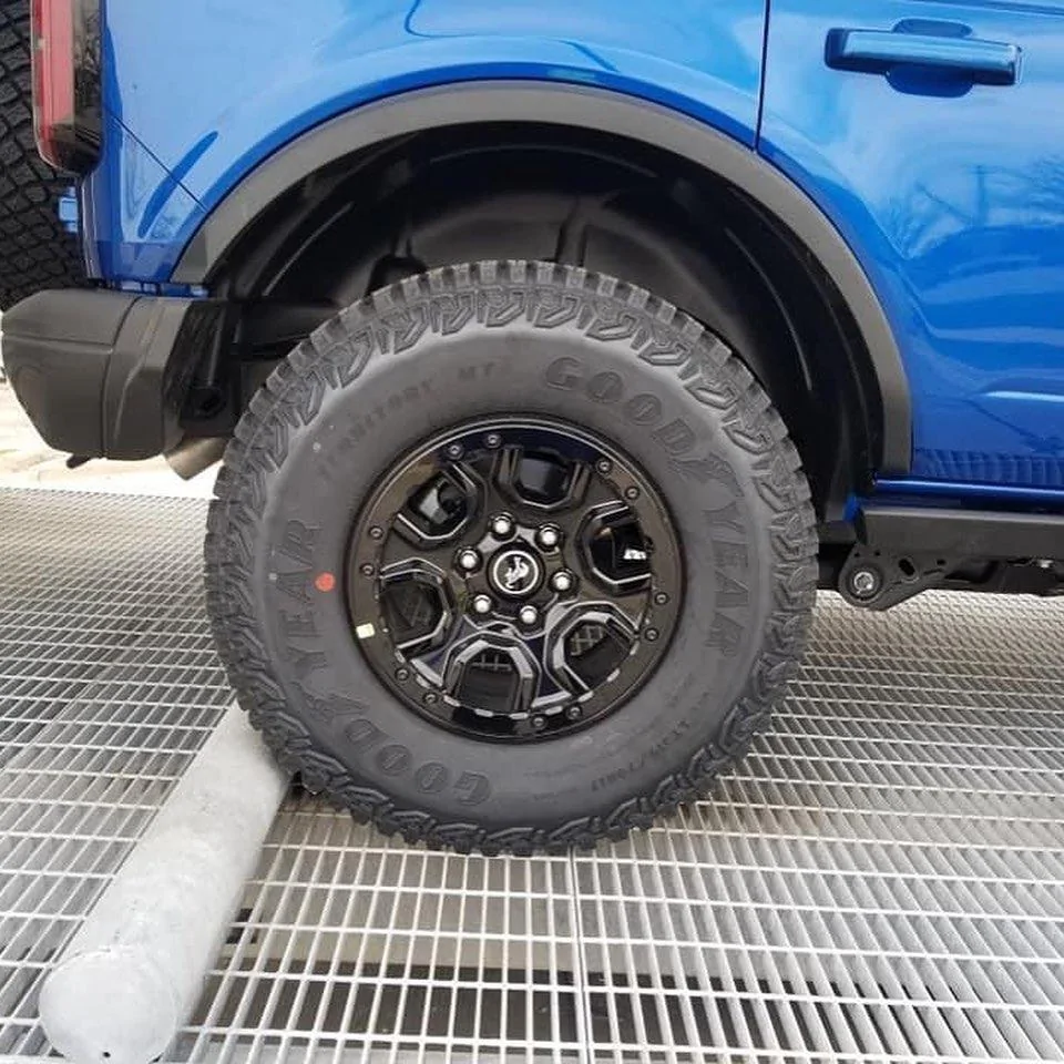 Ford Bronco Lightning Blue First Edition Bronco now on display at MAP Lightning Blue First Edition Bronco at MAP 2