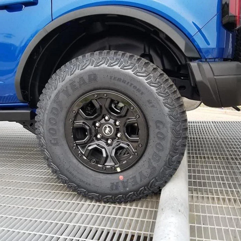 Ford Bronco Lightning Blue First Edition Bronco now on display at MAP Lightning Blue First Edition Bronco at MAP 1