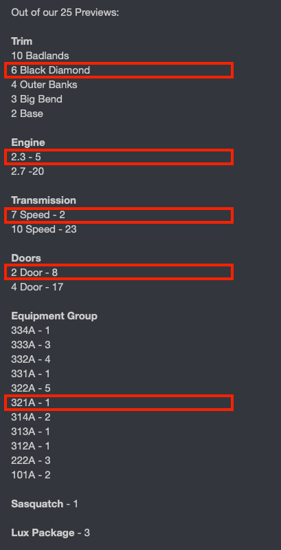Ford Bronco First Week of Non-First Edition Bronco Previews – A Sample of What’s Getting Previewed Screen Shot 2021-04-20 at 10.37.39 AM