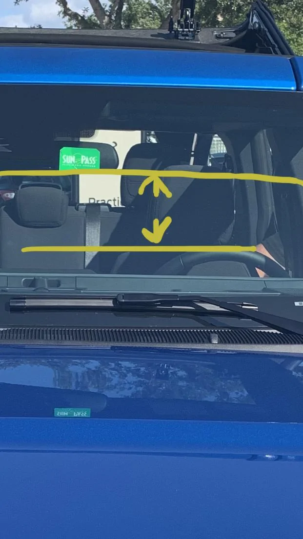 Ford Bronco VISIBILITY SUCKS 00A548E7-B330-42DB-A2E8-5DD0699732B3