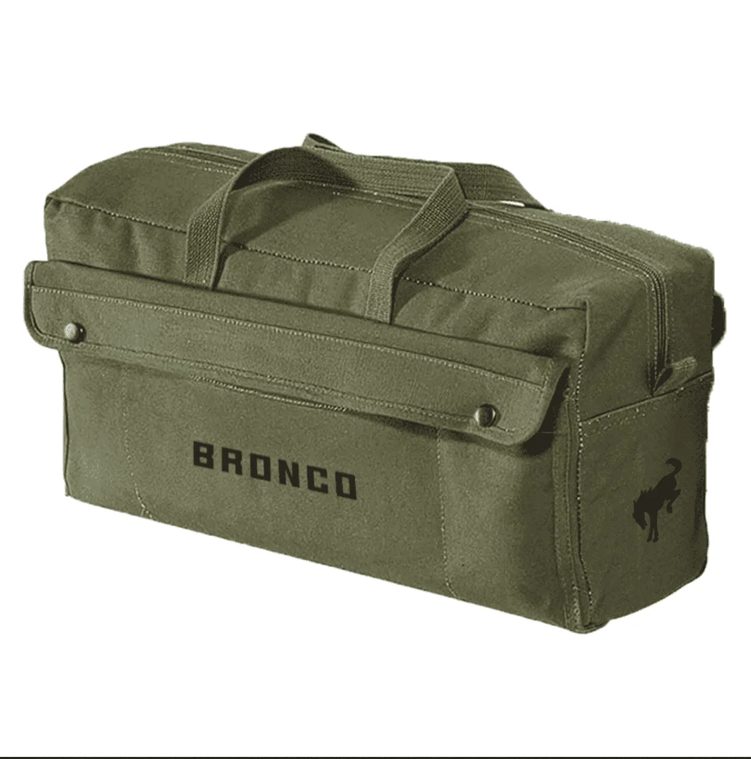 Ford Bronco Interesting tool "box" solution bronco bag