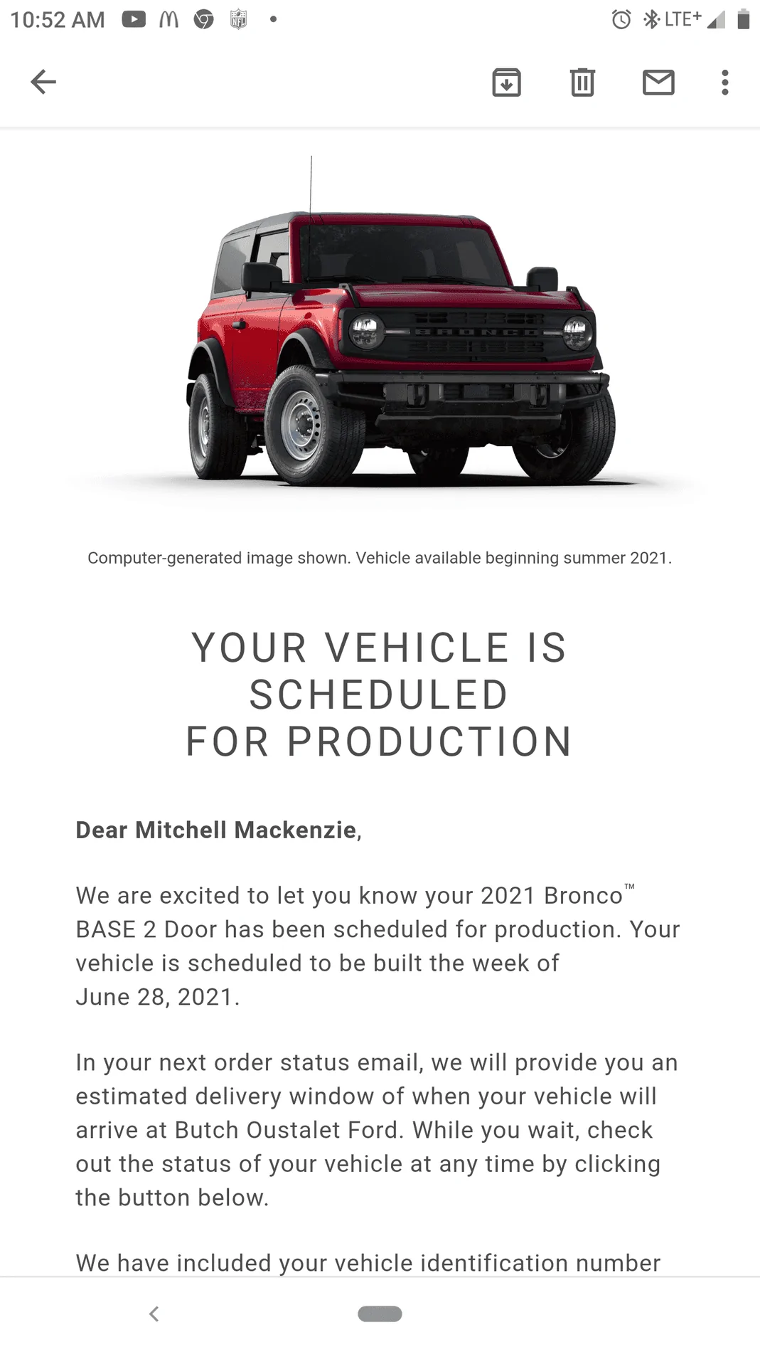 Ford Bronco 4/22 Email Group! Screenshot_20210422-105233
