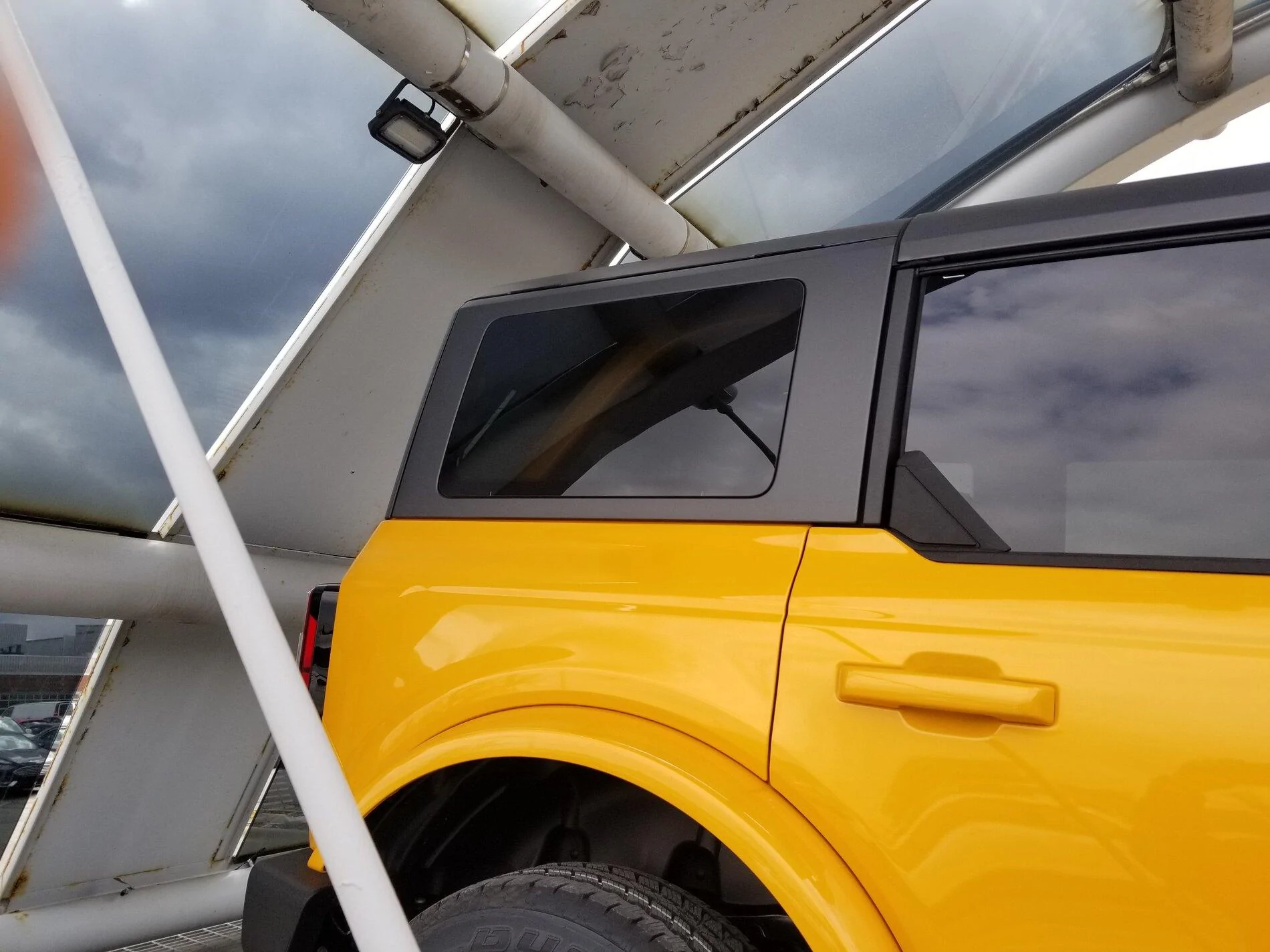 Ford Bronco 4DR Cyber Orange Outer Banks Displayed at MAP 20210422_144952