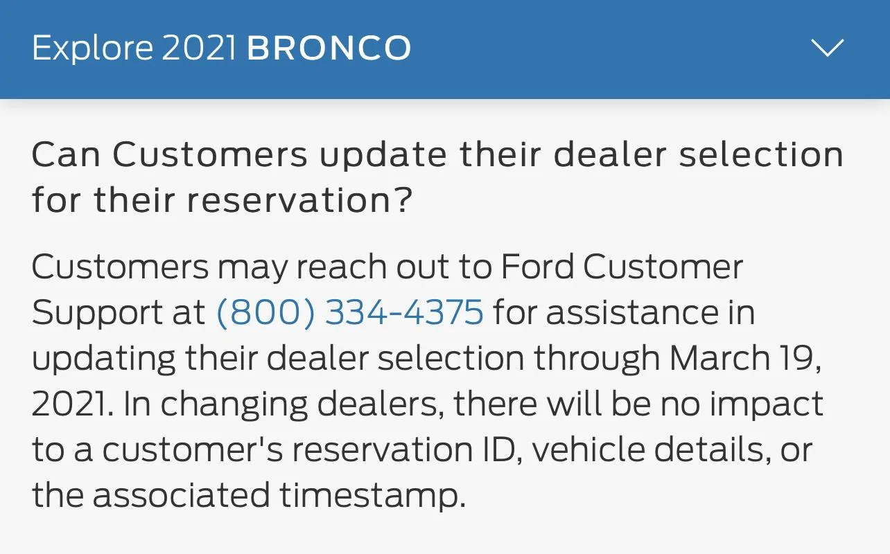 Ford Bronco ODERING ISSUES 76BCD4E0-9E97-47D6-937E-569584CCE889