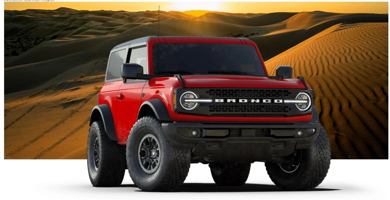 Ford Bronco My takeaway (one surprise) bronco red