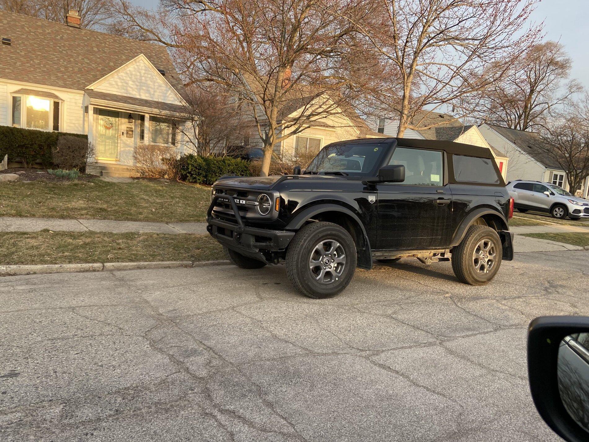 Ford Bronco Black 2 door bronco thread Big Bend Squatch fastback
