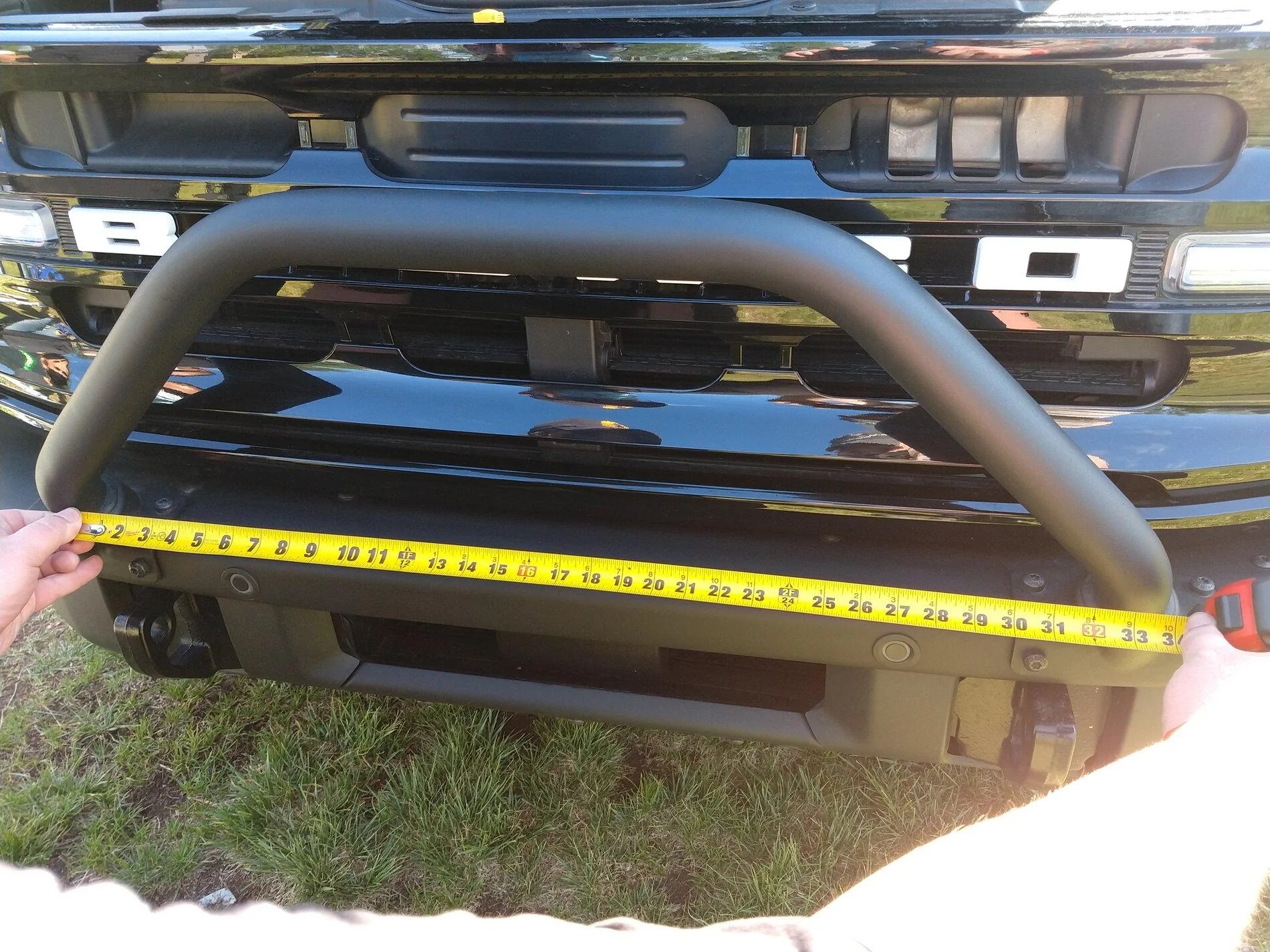 Ford Bronco Modular Front Bumper Measurements IMG_20210502_103710775