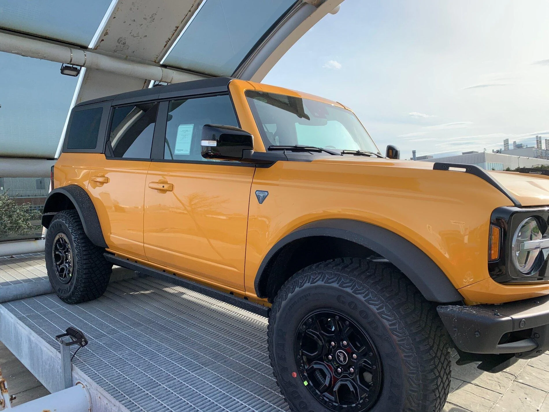 Ford Bronco MAP last weekend - Cyber Orange First Edition 4-Door IMG_4554