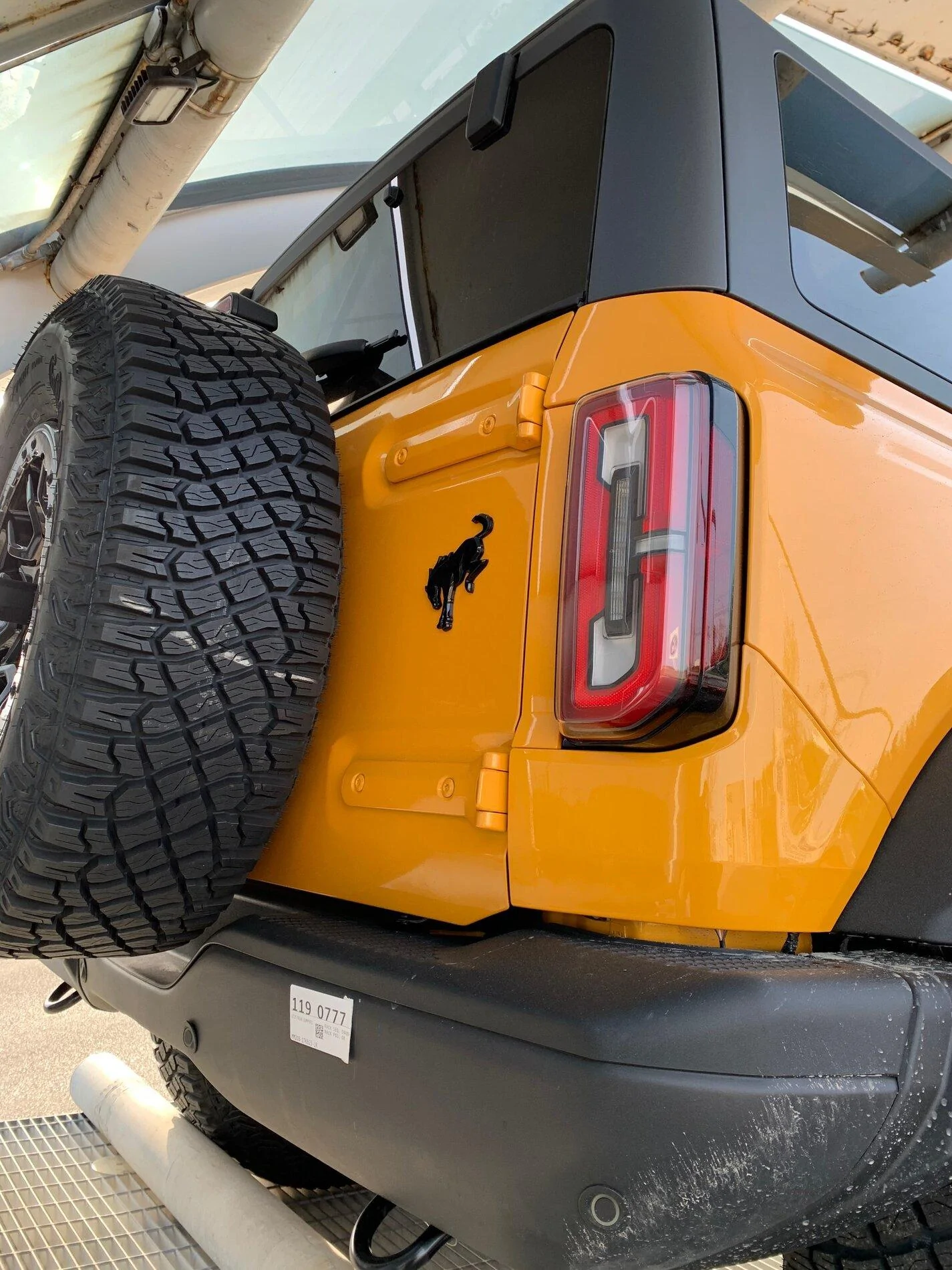 Ford Bronco MAP last weekend - Cyber Orange First Edition 4-Door IMG_4558