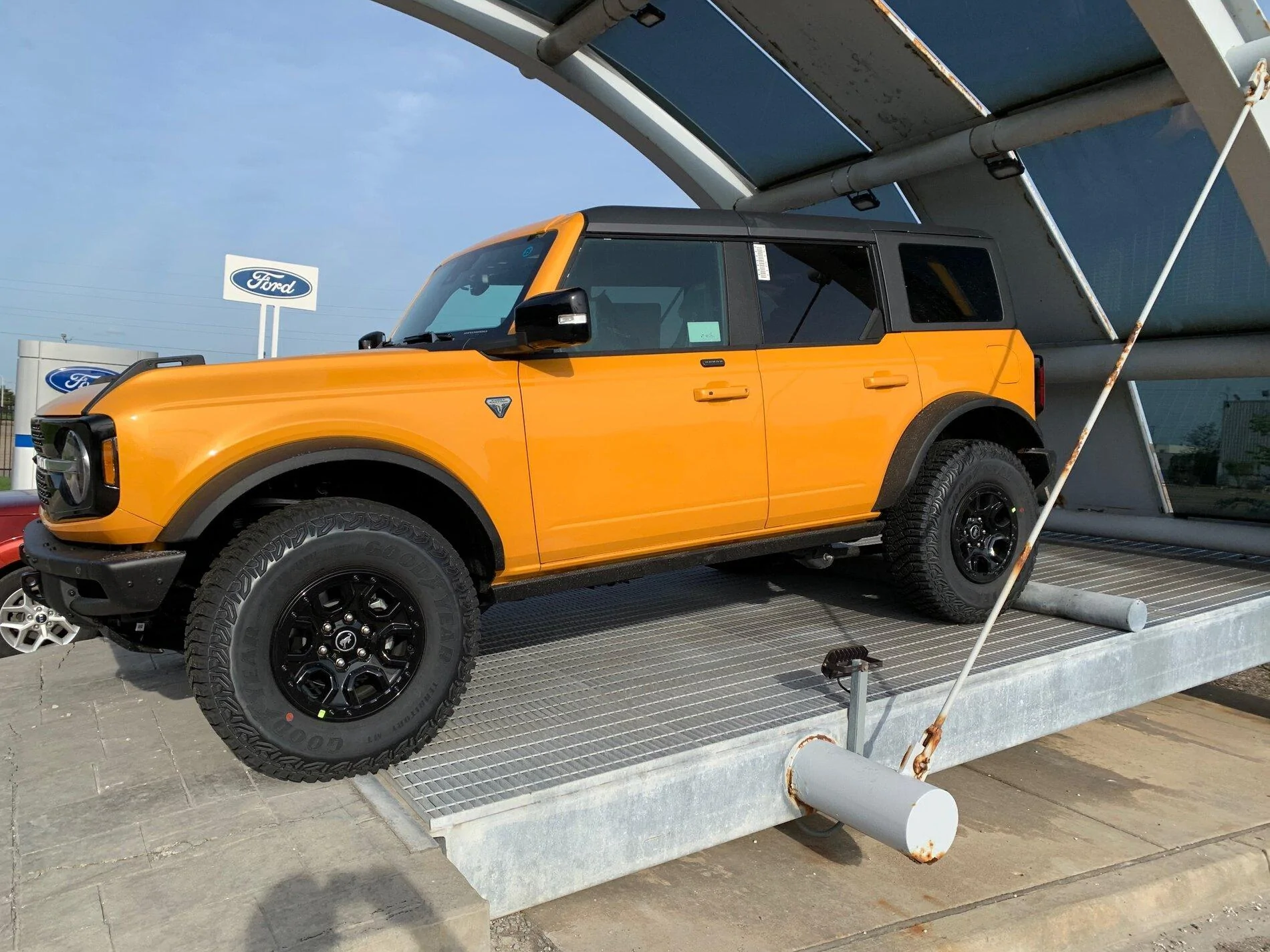 Ford Bronco MAP last weekend - Cyber Orange First Edition 4-Door IMG_4565