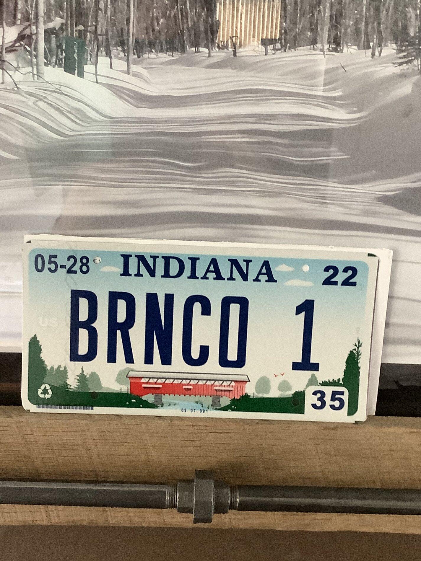 Ford Bronco Custom vanity license plate for Bronco? 1620078717246