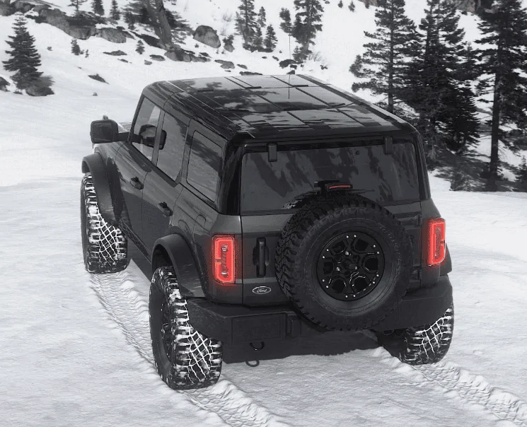 Ford Bronco Carbonized Gray Paint Thread Carb Grey Mod Top 
