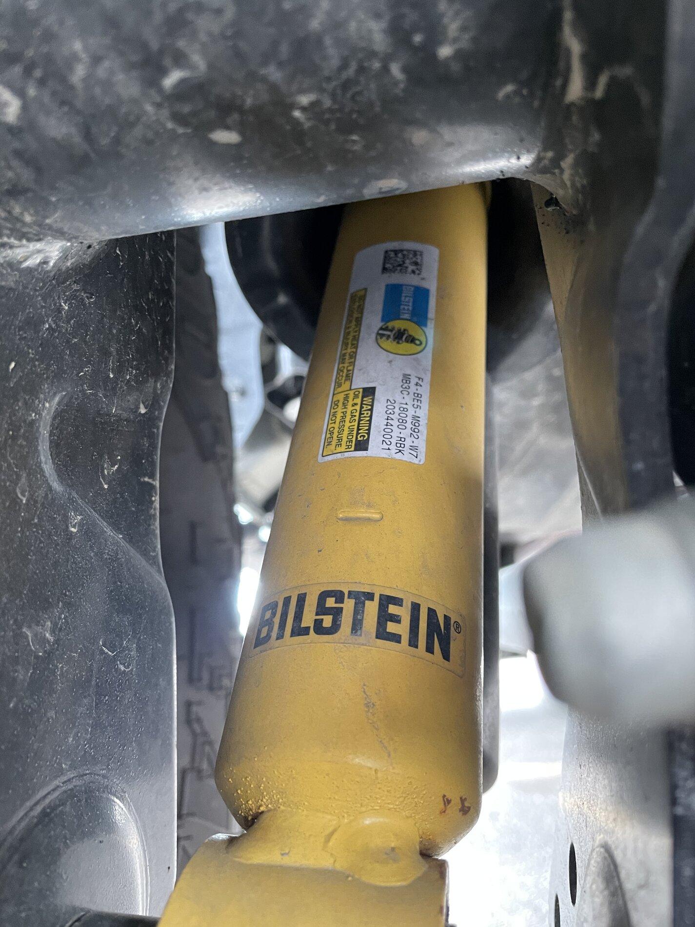 Ford Bronco Bilstein HOSS & Position Sensitive Dampers Part Numbers & Differences BB62856A-B7D9-432E-A2F3-E75D0C222FED