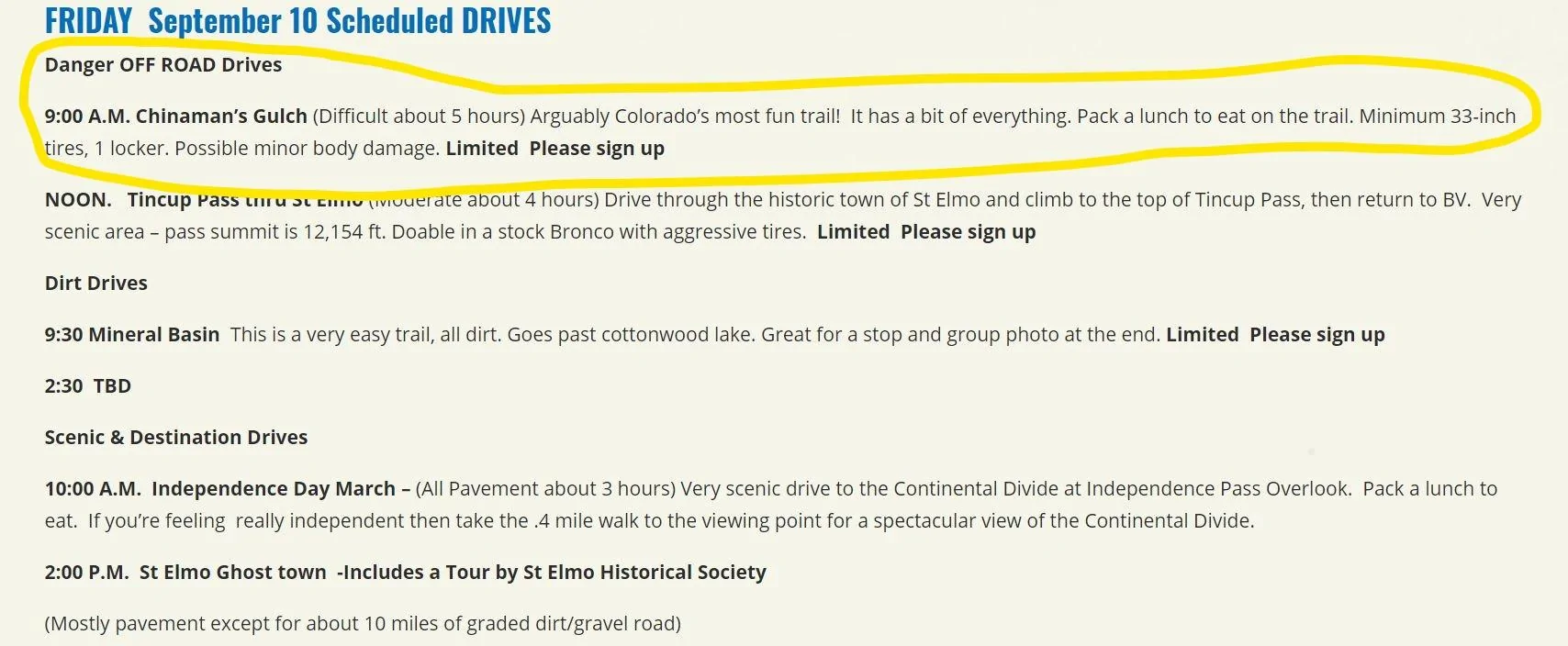 Ford Bronco Attending 2021 Bronco Super-Celebration West on Sept 8 @ Buena Vista, CO? aaaaaaaa