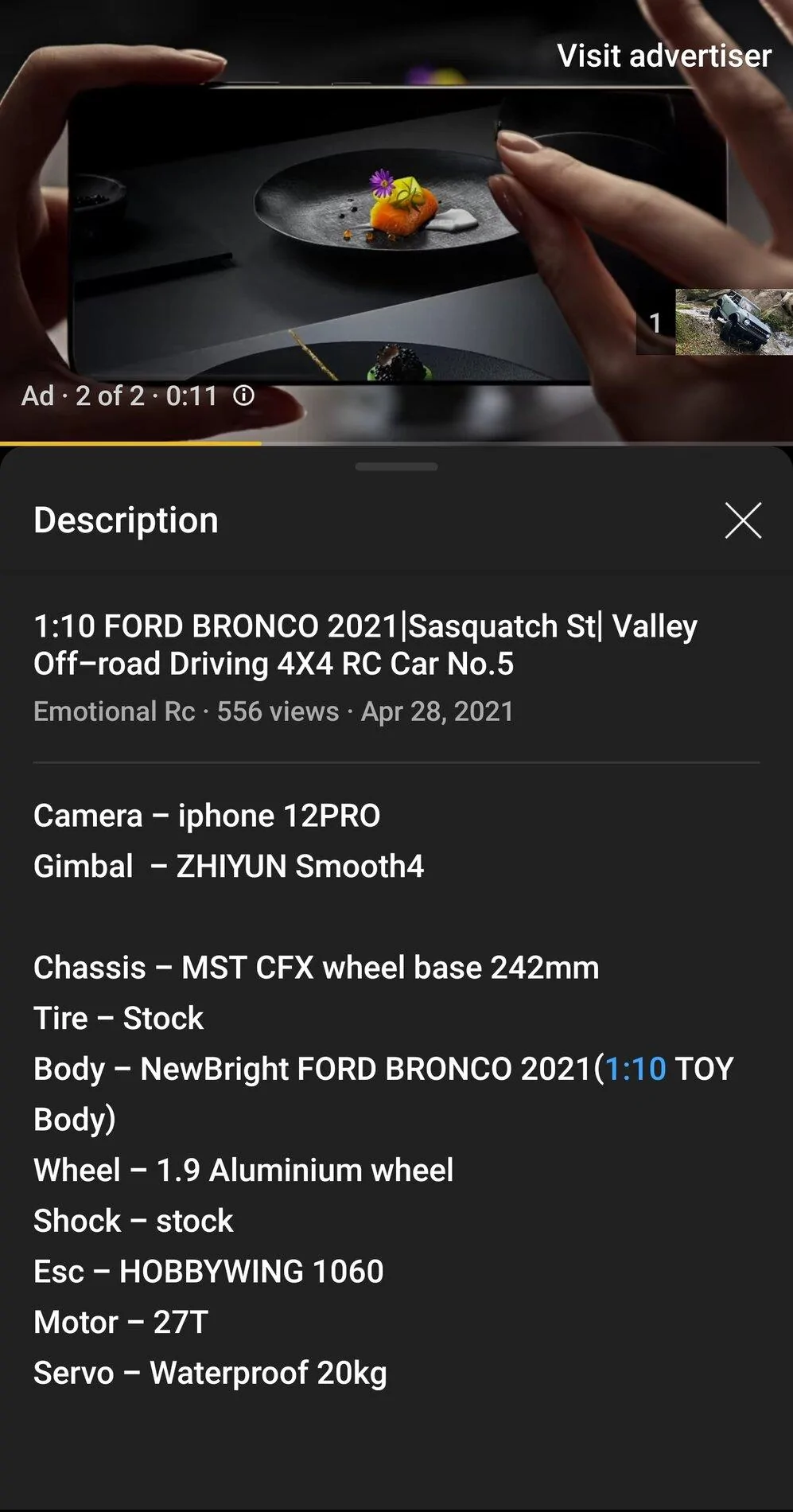Ford Bronco CG RC Bronco offroading Screenshot_20210505-113733_YouTu