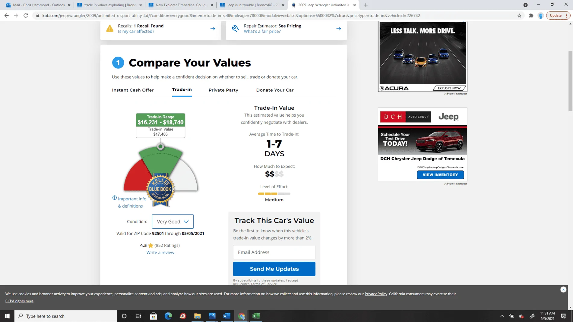 Ford Bronco trade in values exploding Screenshot (94)