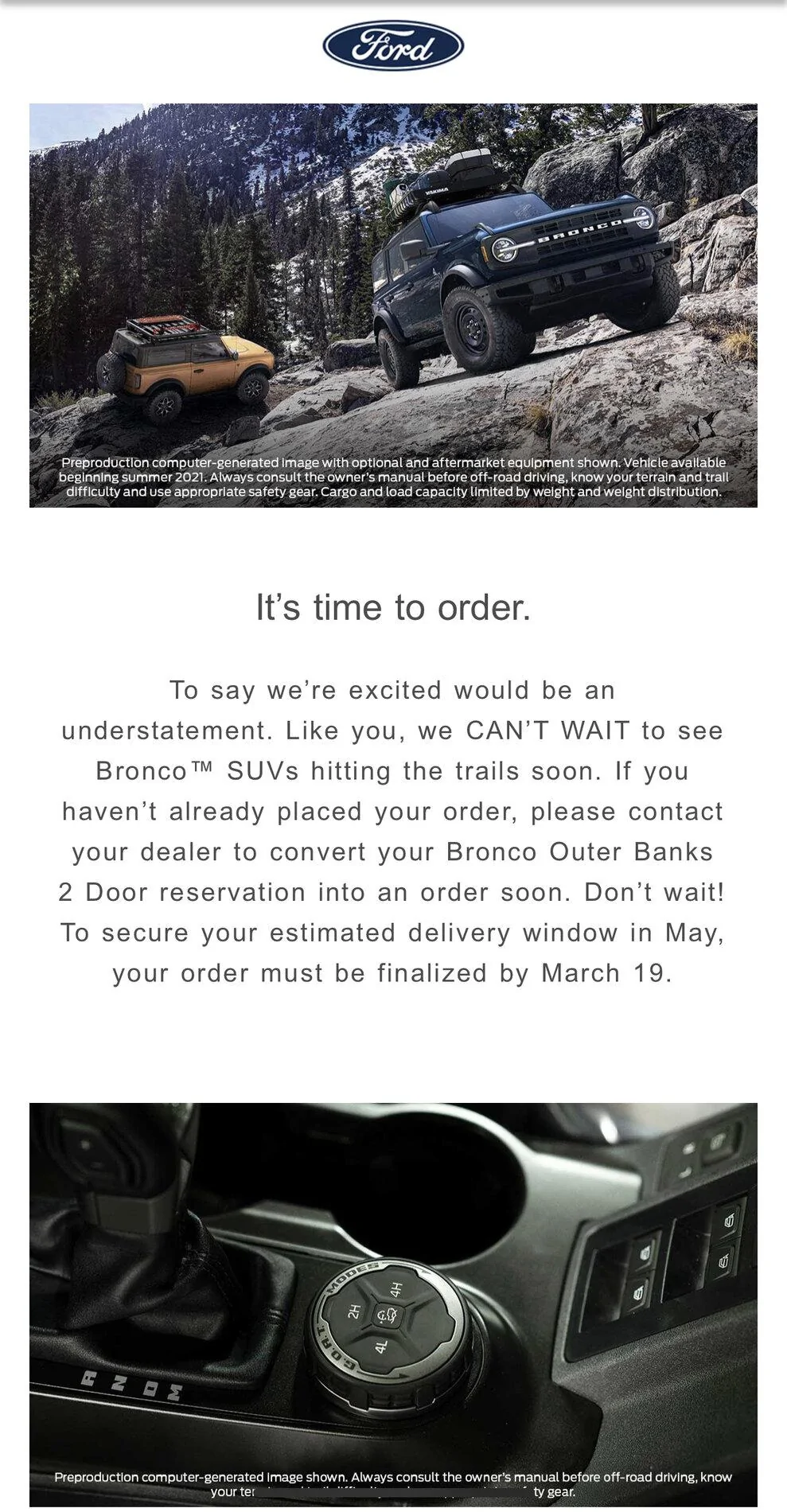 Ford Bronco THE my Bronco production build date has been DELAYED / MOVED BACK thread 9AAD882A-0A27-40C7-825C-1404C5E48FBD