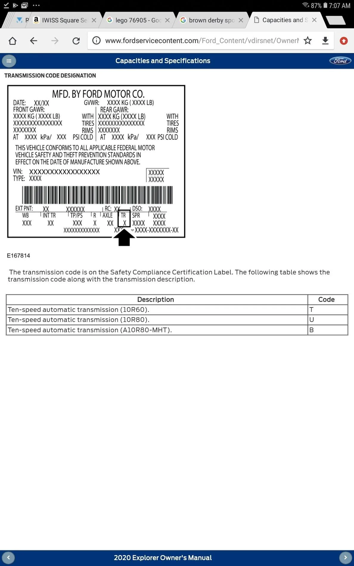 Ford Bronco 10R60 (not 10R80) 10-speed automatic transmission for 2021 Bronco [update: confirmed in Ford parts system] Screenshot_20210508-070746_Chrom