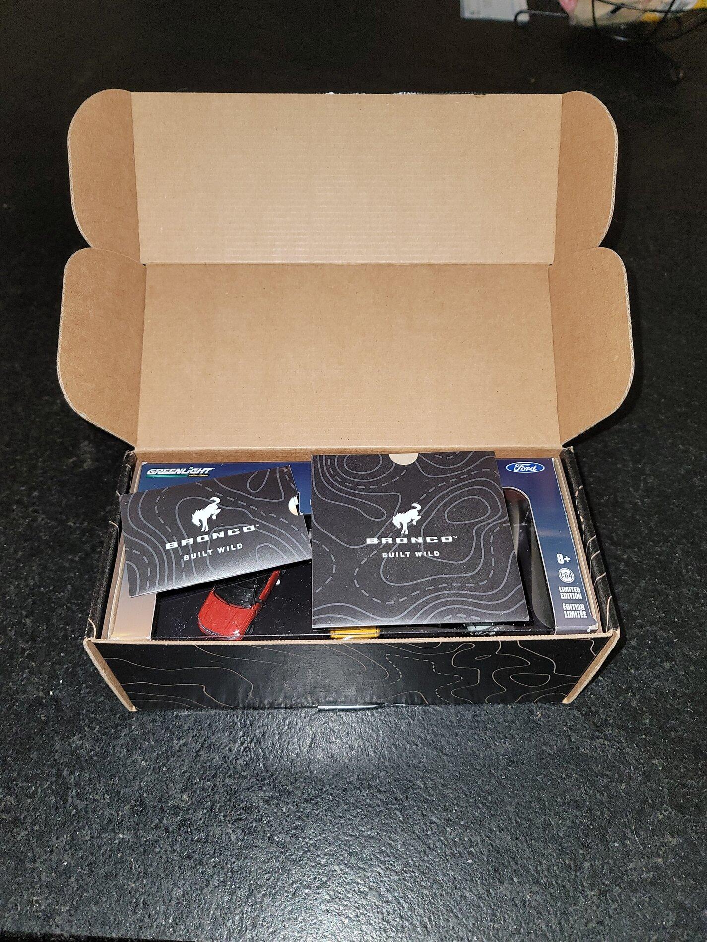 Ford Bronco Received Bronco family diecast models from Ford for converting reservation without consent 20210508_113249