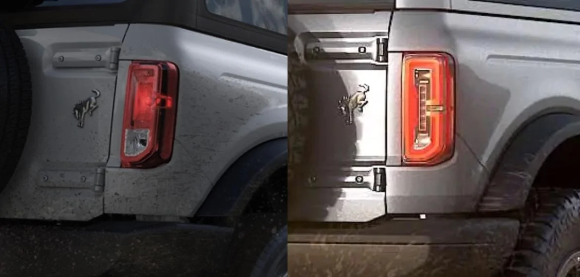 Ford Bronco Esquire article with really nice pictures taillights