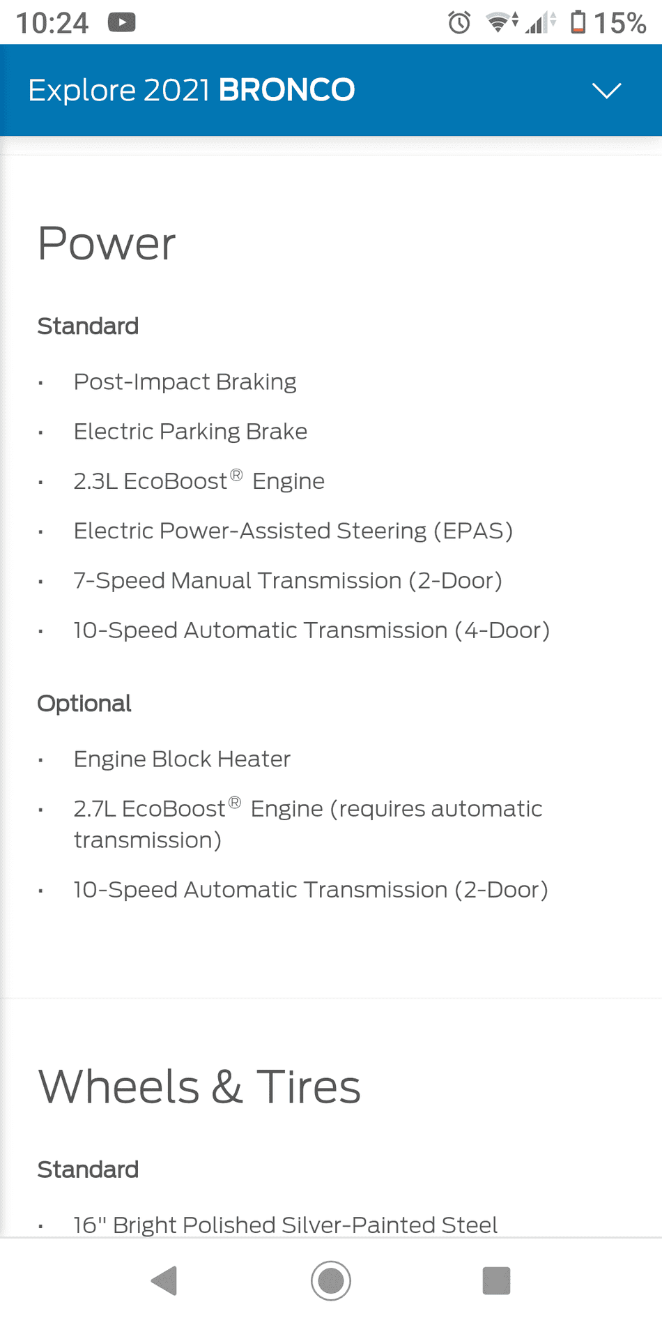 Ford Bronco Base Model Bronco Thread Screenshot_20200715-222444