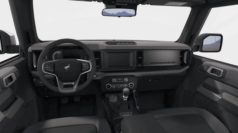 Ford Bronco Hacked Configurator Images of 2021 Bronco Exteriors / Interiors Color and Trims black diamond int2