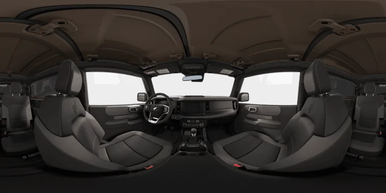 Ford Bronco Hacked Configurator Images of 2021 Bronco Exteriors / Interiors Color and Trims Black Diamond int3