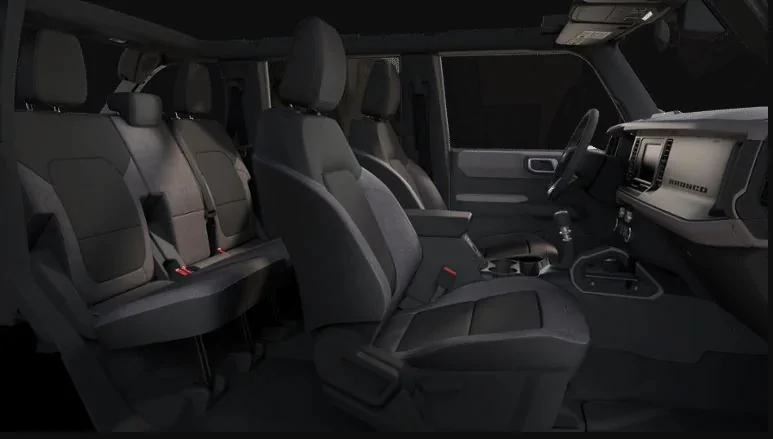 Ford Bronco Hacked Configurator Images of 2021 Bronco Exteriors / Interiors Color and Trims Big Bend Int 1