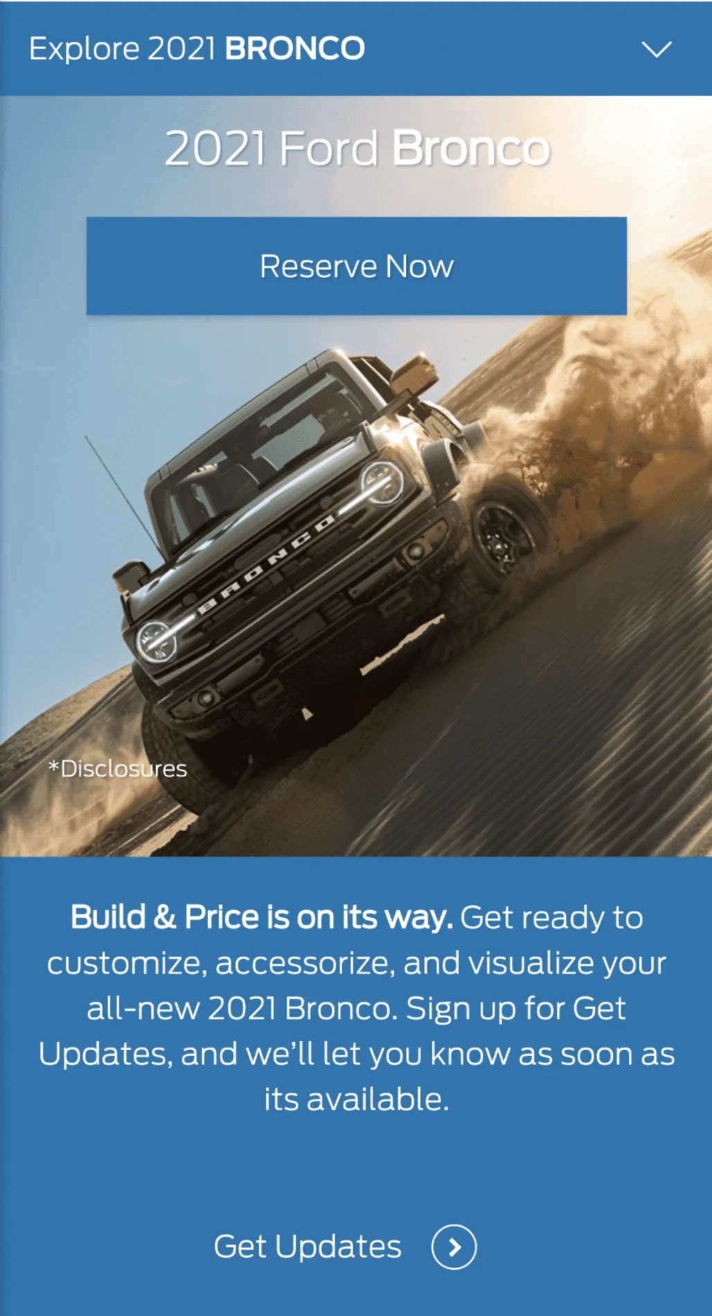Ford Bronco Going over the trims for hours. Can't decide! Screenshot_20200716-212531