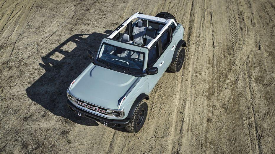 Ford Bronco Photoshop request - Dog-dish Hubcpas image