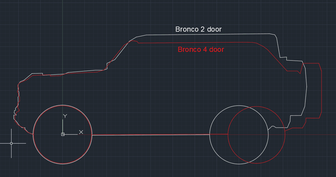 Ford Bronco Bronco vs. Wrangler Overlay Picture bronco-vs-bronco-overlay