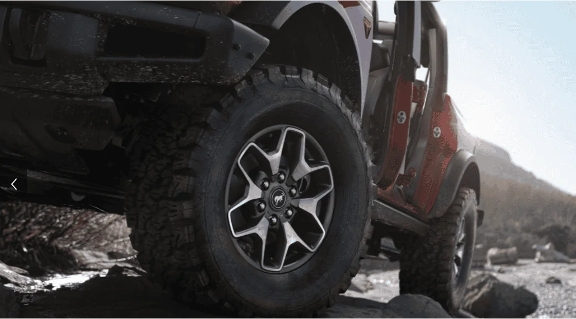 Ford Bronco Marine grade vinyl Badlands_marine vinyl peak