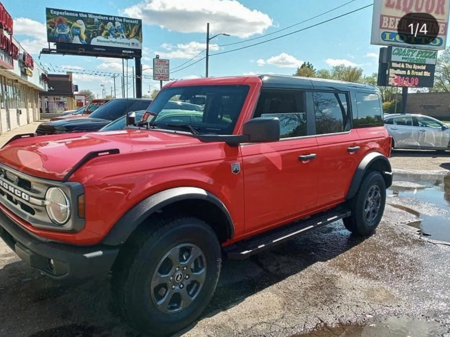 Ford Bronco First wild sighting: Painted Black Mod Top on 2021 Bronco 2021 Bronco painted black top 2